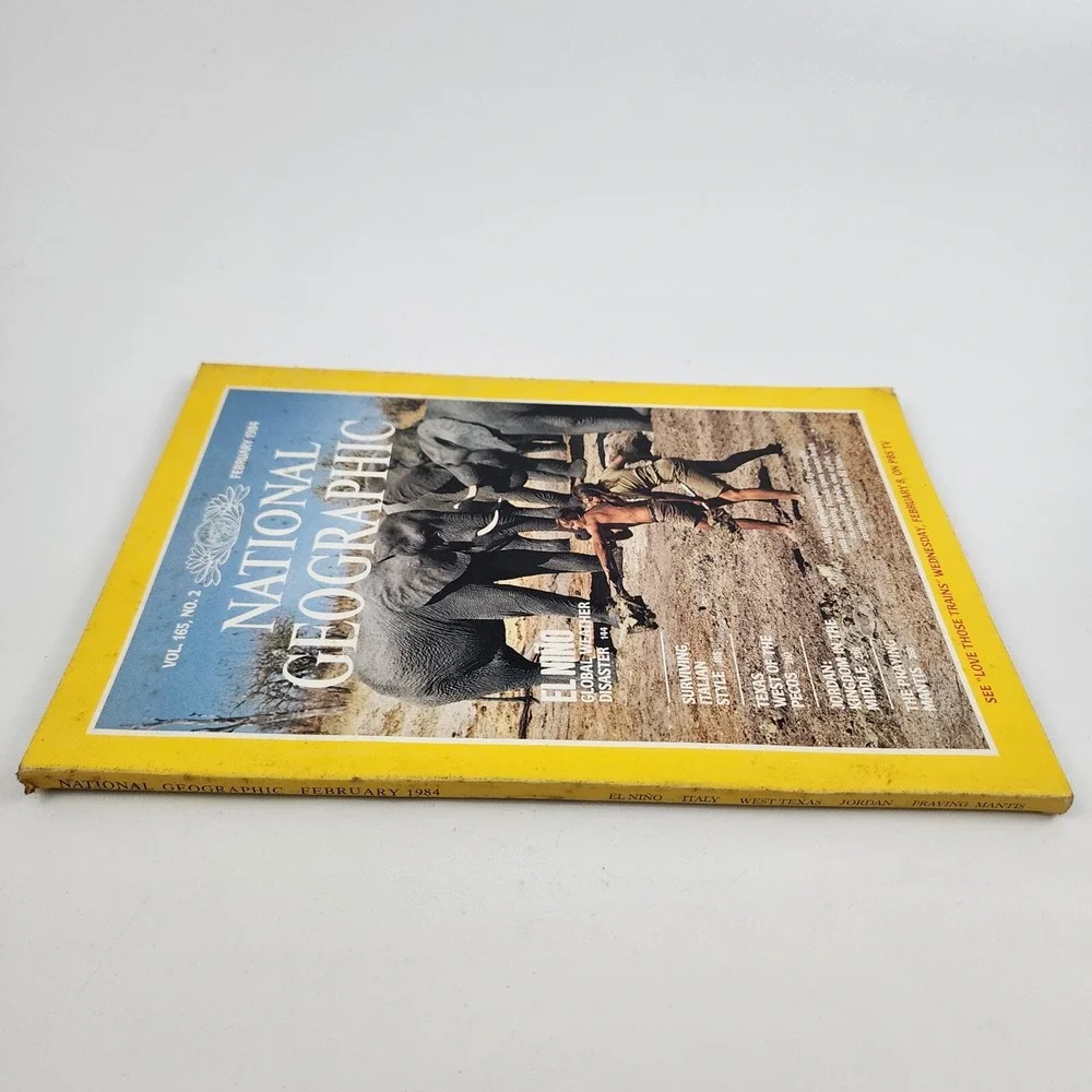 National Geographic Magazine February 1984‎ No Insert